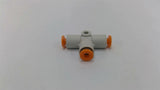 SMC 1/4" Tee Fittings Lot Of 7