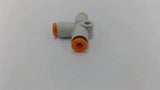 SMC 1/4" Tee Fittings Lot Of 7