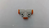 SMC Spore 3/8" Tee Fitting Lot Of 6