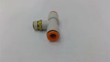SMC 1/4"Tee X 1/8" Pipe Pneumatic Tee Fitting Lot Of 5