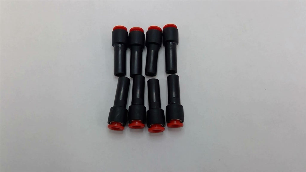 SMC Air Line Fitting Push Lock Reducer 1/4"x3 1/8 Lot Of 8
