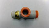 SMC 1/4"TEE X 1/8" Pipe Union Fitting Lot Of 7