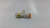 SMC 1/4"TEE X 1/8" Pipe Union Fitting Lot Of 7