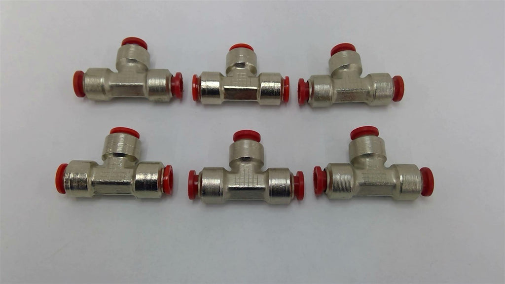 Nycoil 5/16-88 MM Tee Fitting Lot Of 6