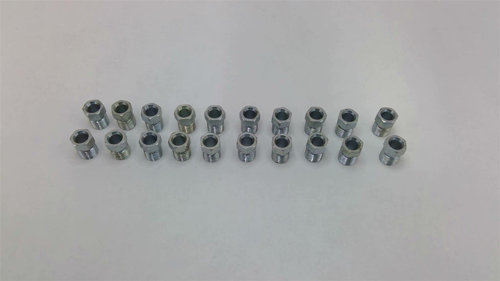 1/2" Pipe Thread Stainless Steel Adapter Lot Of 20