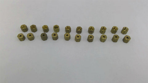 1/8" Tube Compression Nut Lot Of 50