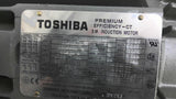 Toshiba 0254FTSA31A-P 25 HP AC Motor 1800 RPM 4P 3PH 284T 208-230/460 V TEFC