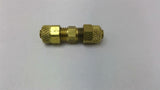 1/8"x1/8" Brass Tube Union Lot Of 30