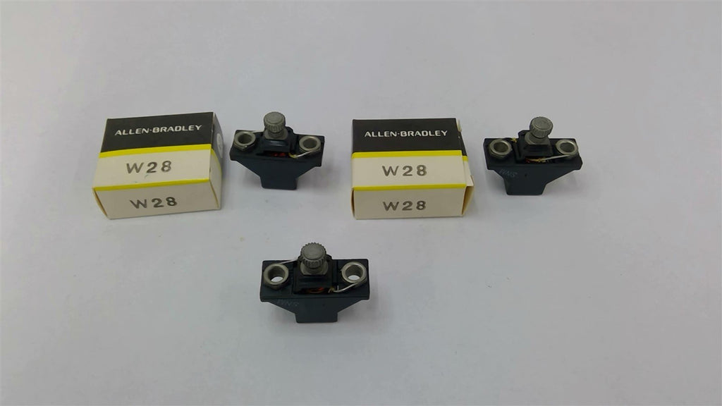 Allen Bradley W28 Overload Heater Element Lot Of 3