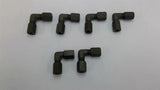 90 Degree Elbow Pipe Fitting 1/4" Lot Of 6
