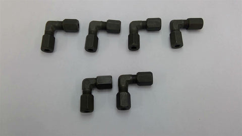90 Degree Elbow Pipe Fitting 1/4" Lot Of 6