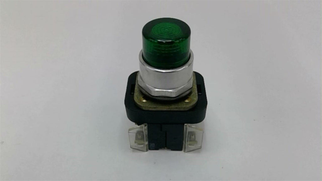 800T-QB24 Green Illuminated Pushbutton Series T 24 Volts AC/DC
