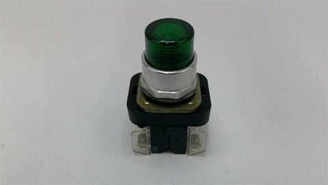 800T-QB24 Green Illuminated Pushbutton Series T 24 Volts AC/DC
