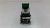 800T-QB24 Green Illuminated Pushbutton Series T 24 Volts AC/DC