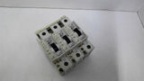 Siemens 5SX2 C6 Circuit Breaker 3 Pole 6 Amps
