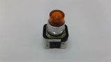800T-QB24 Orange Illuminated Pushbutton Series T 24 Volt AC/DC