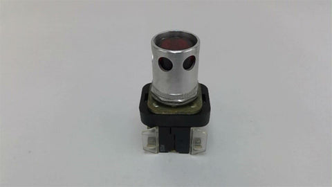 800T-QB24 Red Pilot Illuminated Pushbutton Series T 24 Volt AC/DC