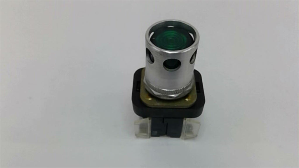 800T-QB24 Green Pilot Illuminated Pushbutton Series T 24 Volt AC/DC