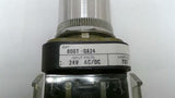 800T-QB24 Green Pilot Illuminated Pushbutton Series T 24 Volt AC/DC