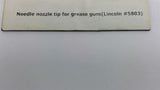 Lincoln 5803 Needle Nozzle Tip For Grease Gun 1/8" Lot Of 4