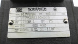 Winsmith 917MDSN 20:1 Ratio .75 Input HP Gearbox