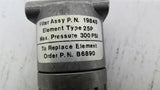 Sijur B6890 Filter 300 PSI