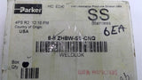 Parker 8-8ZHBW-SS-CNQ Connector Tubing 1/2" Fittings Lot Of 5