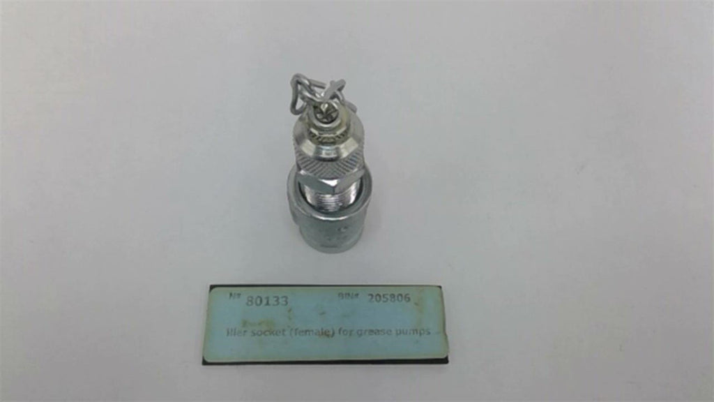 Iller Socket For Grease Pumps 1/2'NPT To 3/8" NPT