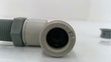 SK266-001 Push-To-Connect 90 Degree Tube Fitting 3/8" Lot Of 8
