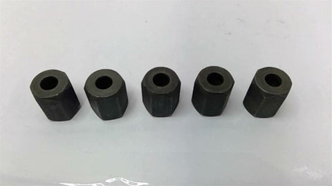 1/4" Steel Nuts For Fittings Lot Of 5