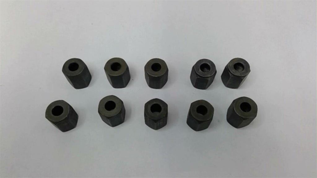 1/4" Steel Nuts For Fittings Lot Of 10