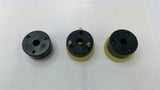 Double Disc Spacer Coupling 1/4" Bore Lot Of 3