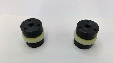 Flexible Shaft Coupling 1/4" Bore Lot Of 2