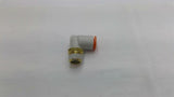 SMC 1/4" 90 Degree Elbow Pushlock Fittings Lot Of 8