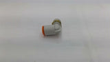 SMC 1/4" 90 Degree Elbow Pushlock Fittings Lot Of 8
