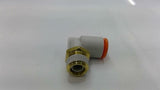 SMC 1/4" 90 Degree Elbow Pushlock Fittings Lot Of 8