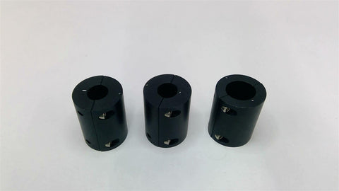 Rigid Shaft Coupling 2"Length 1 1/2"Width Lot Of 3
