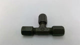 Flareless Tee 1/4" Hydraulic Fittings Lot Of 5