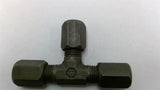 Flareless Tee 1/4" Hydraulic Fittings Lot Of 5