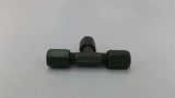 Flareless Tee 1/4" Hydraulic Fittings Lot Of 5
