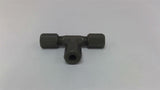 Flareless Tee 1/4" Hydraulic Fittings Lot Of 5