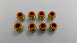 SMC 3/8" Push-To-Connect Fittings Lot Of 8