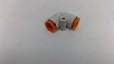 SMC 1/4" 90 Degree Push-To Connect Fittings Lot Of 8