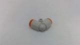SMC 1/4" 90 Degree Push-To Connect Fittings Lot Of 8