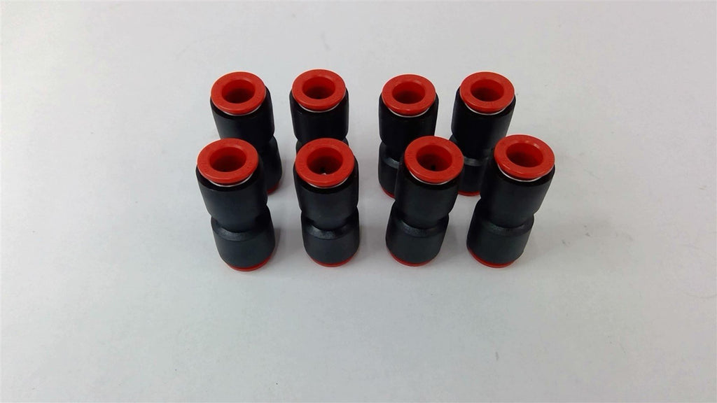 SMC 3/8" Push-To Connect Tube Fitting Lot Of 8