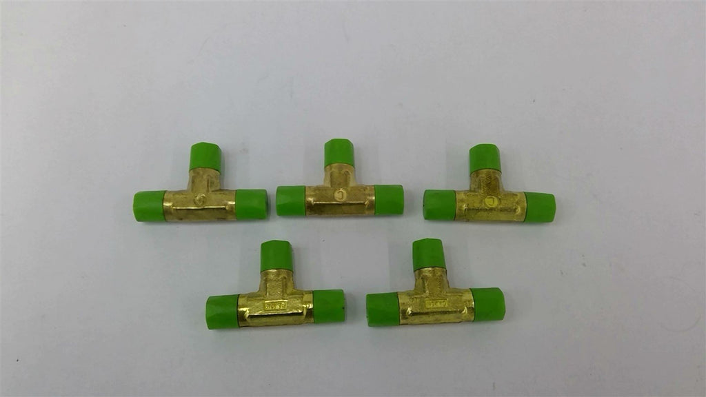 Cajon 1/4" Tee Fitting Lot Of 5