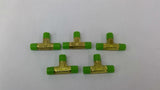 Cajon 1/4" Tee Fitting Lot Of 5