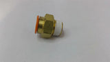 SMC 1/2" Push-To-Connect Male Fittings Lot Of 6