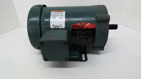 Reliance P56H1322 .75hp AC Motor 3600rpm 2p 3ph 56C 208-230/460v TEFC 60hz