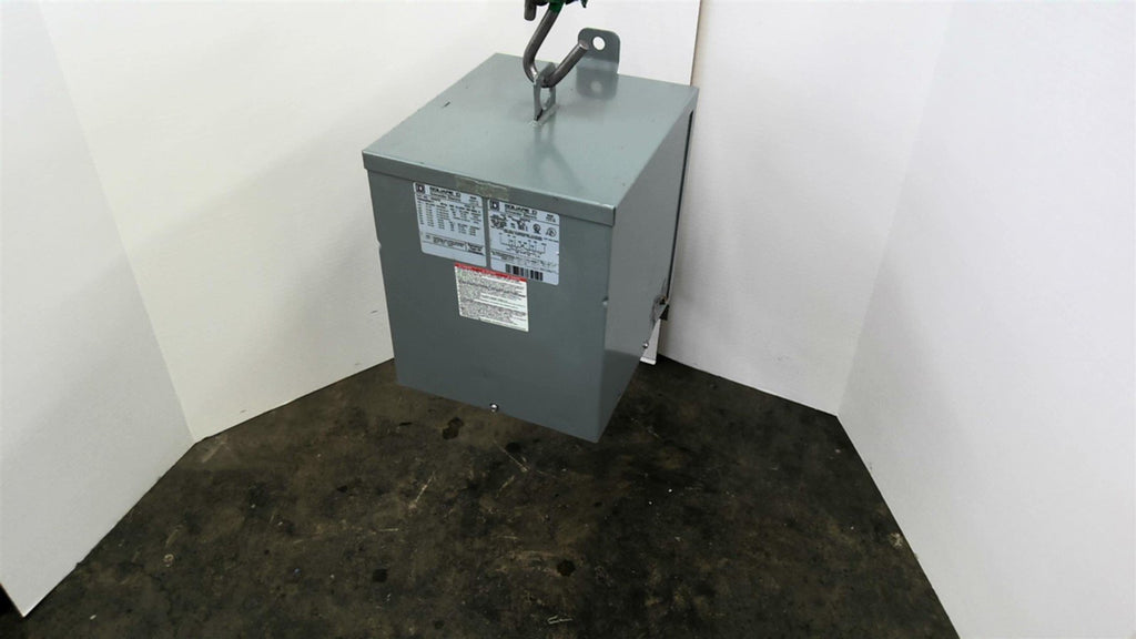 Square D 10S3FIS 10 KVA Transformer 216-504 Pri V 120/240 Sec V Single Phase